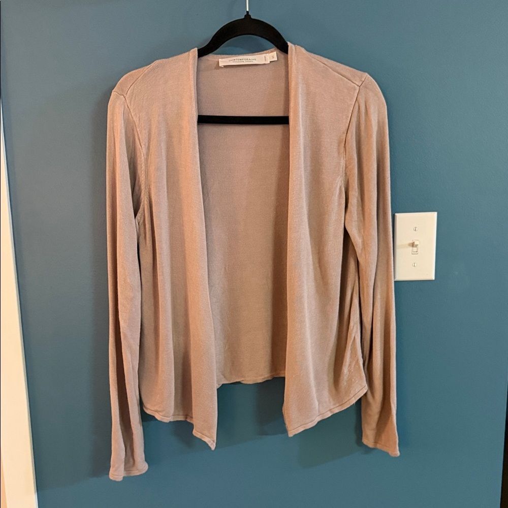 American Eagle Outfitters Light Brown Cardigan